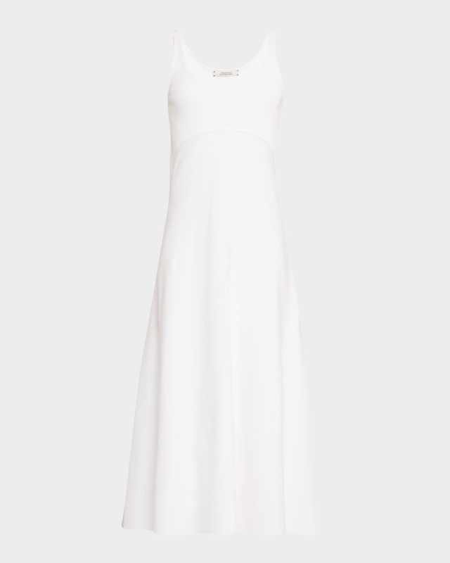 Rib Romance Sleeveless Knit Midi Dress